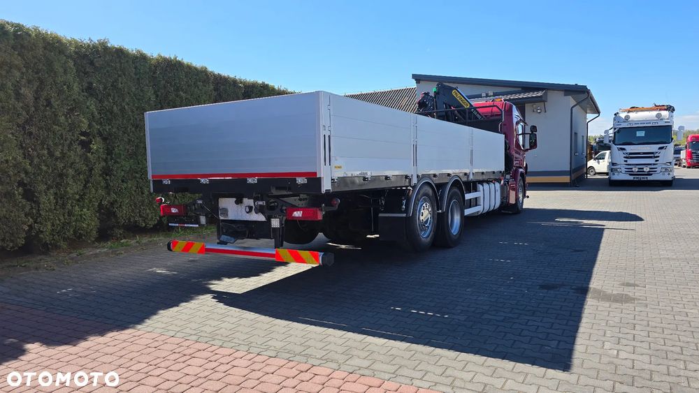 Scania P410 6x2 euro6 + Palfinger PK 19001 - 6