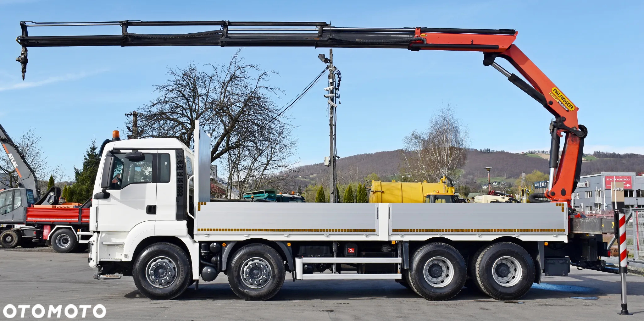 MAN TGS 35.500 * SKRZYNIA 7,15 m * PK 22002-EH C + PILOT / 8x4 - 5