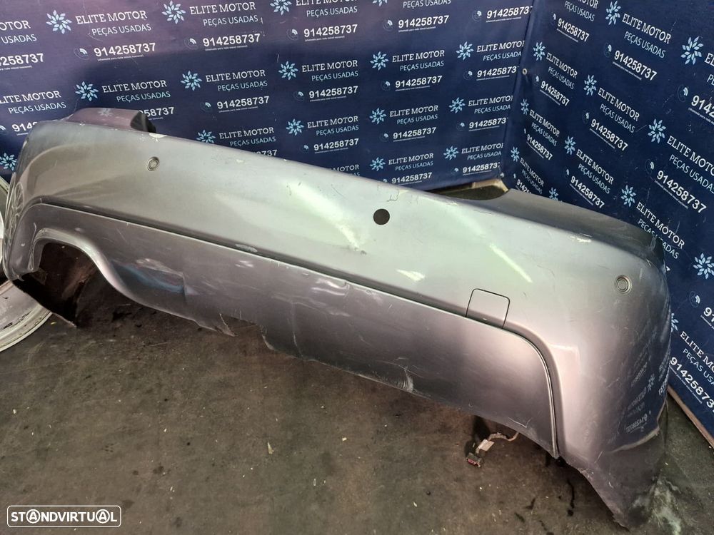 Parachoques traseiro usado BMW E60 PACK M CARRO SENSORES ORIGINAL - 1