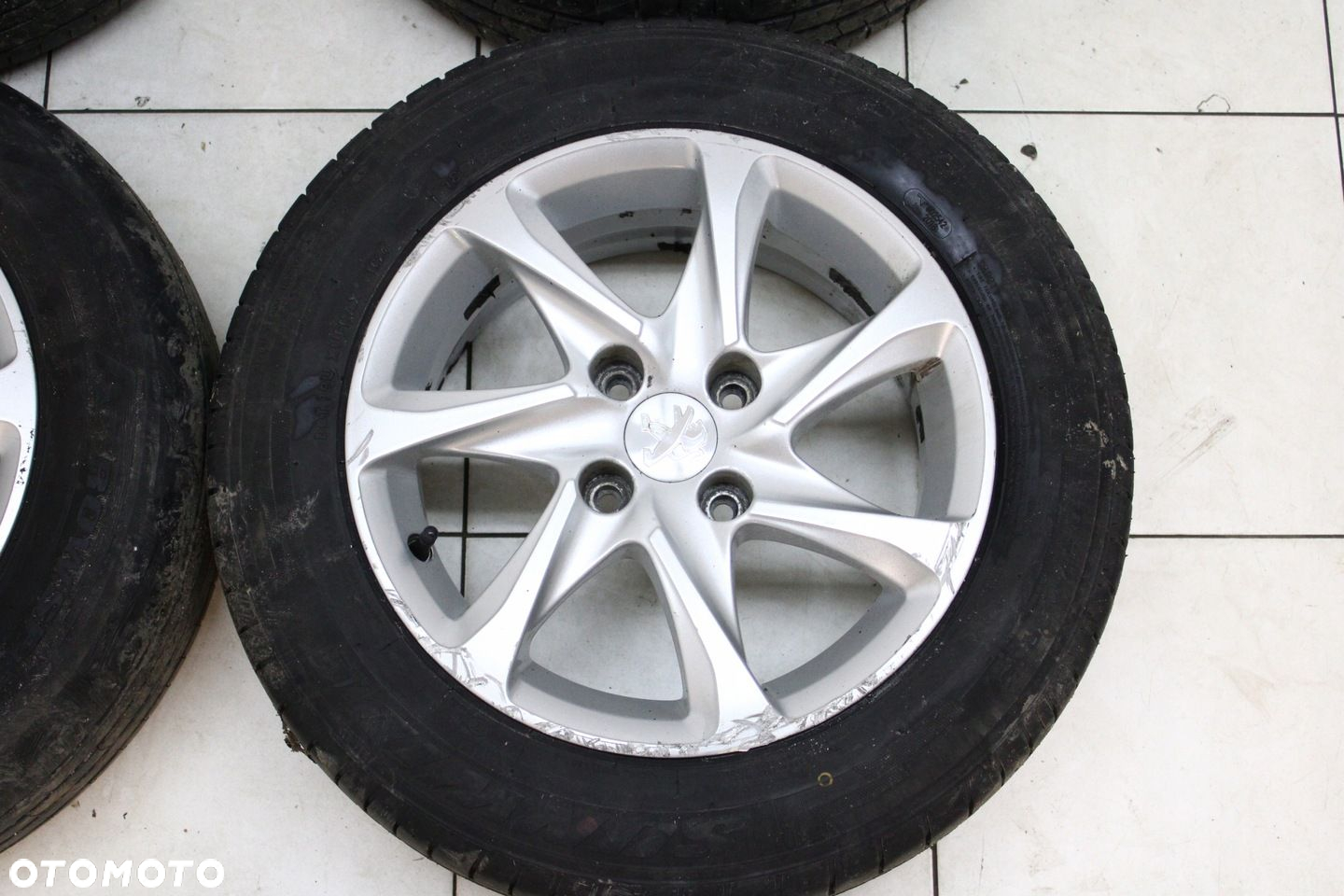 FELGI ALUMINIOWE ALUFELGI PEUGEOT 15 4X108 6J ET23 9673773577 - 3