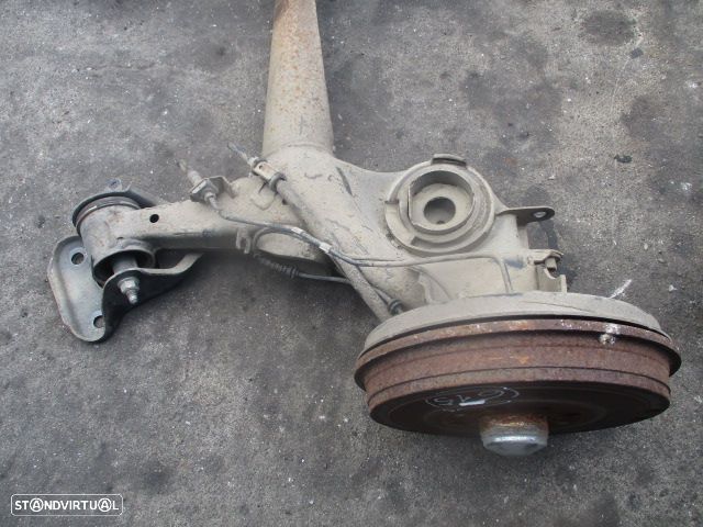 Eixo Eix615 OPEL CORSA D FASE 1  2009 1.3CDTI 75CV 3P PRETO TRAS CUBOS COMPLETO ABS - 2