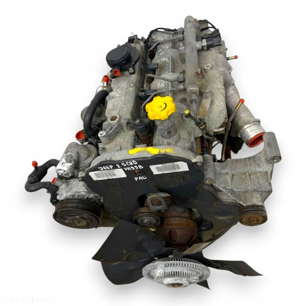 SILNIK VM99C Jeep Cherokee Liberty KJ 2.5 CRD 143KM diesel kompletny ENJ - 3