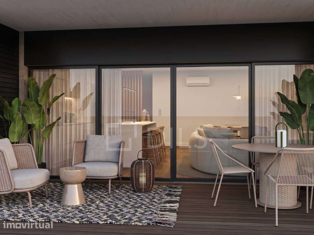 Apartamento T3 com varanda em novo empreendimento em Caxias - Grande imagem: 2/48