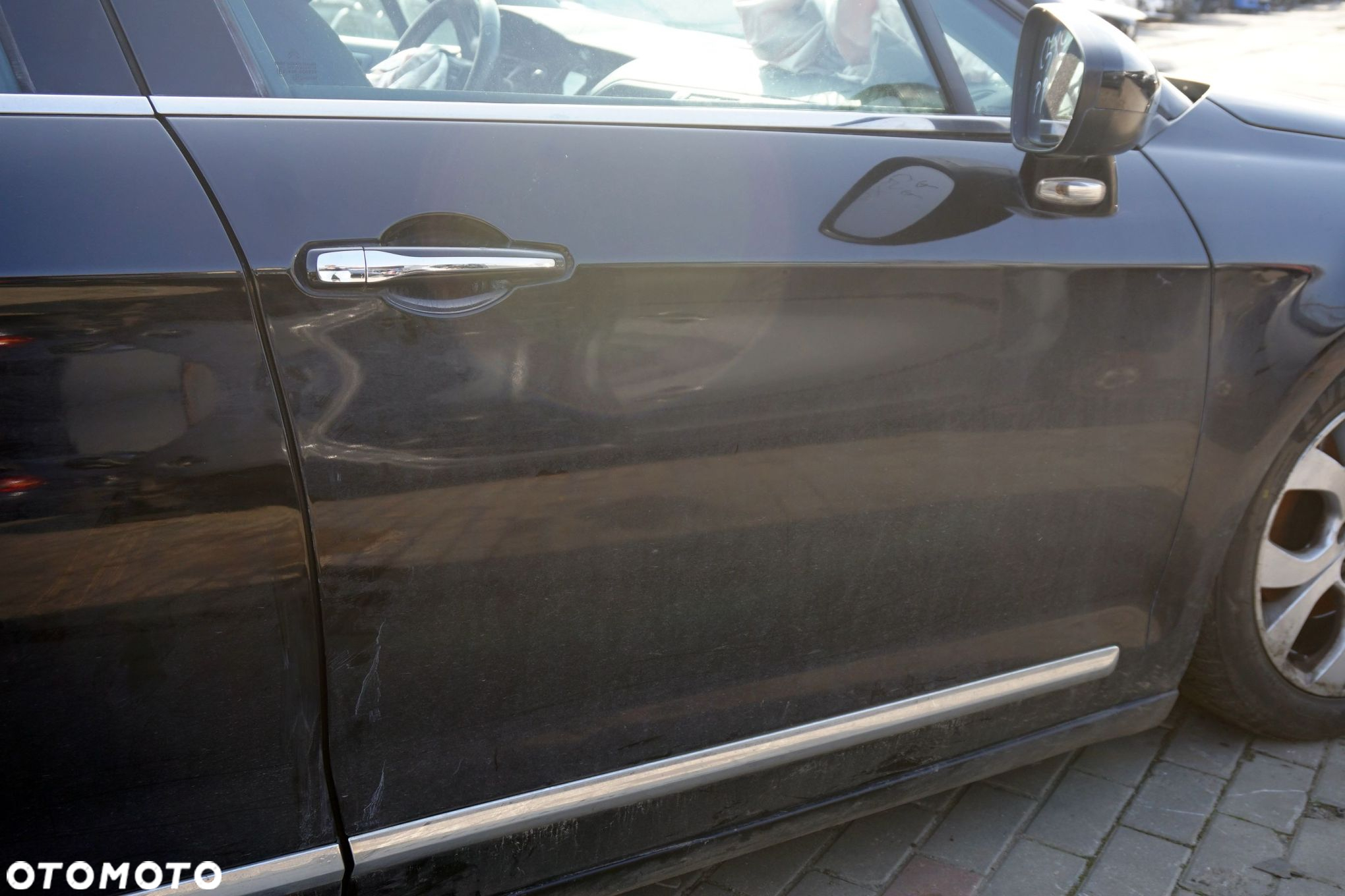 DRZWI PRZEDNIE PRAWE C5 III X7 KOMBI KTVD  CZARNY CITROEN 2008-2017 - 2