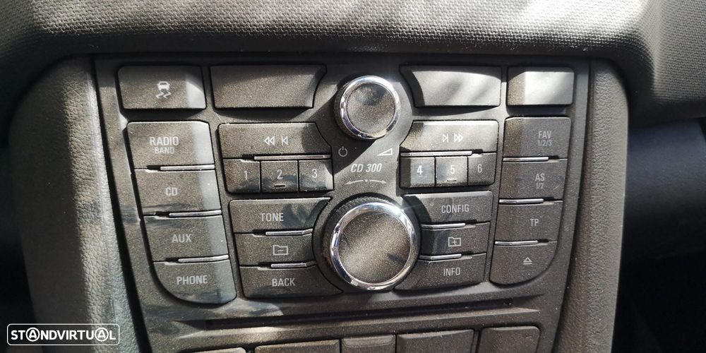 SISTEMA DE ÁUDIO RÁDIO CD OPEL MERIVA B - 1