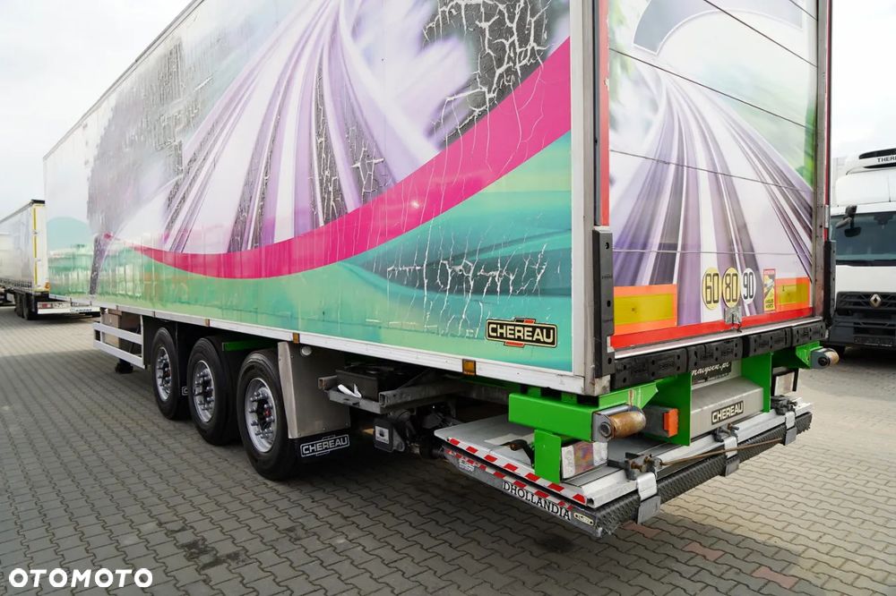 Chereau CHŁODNIA / THERMO KING SLXE 400 / OŚ PODNOSZONA / WINDA DHOLLANDIA  3 000 KG / ROLETA ELEKTRYCZNA / SAF - 11