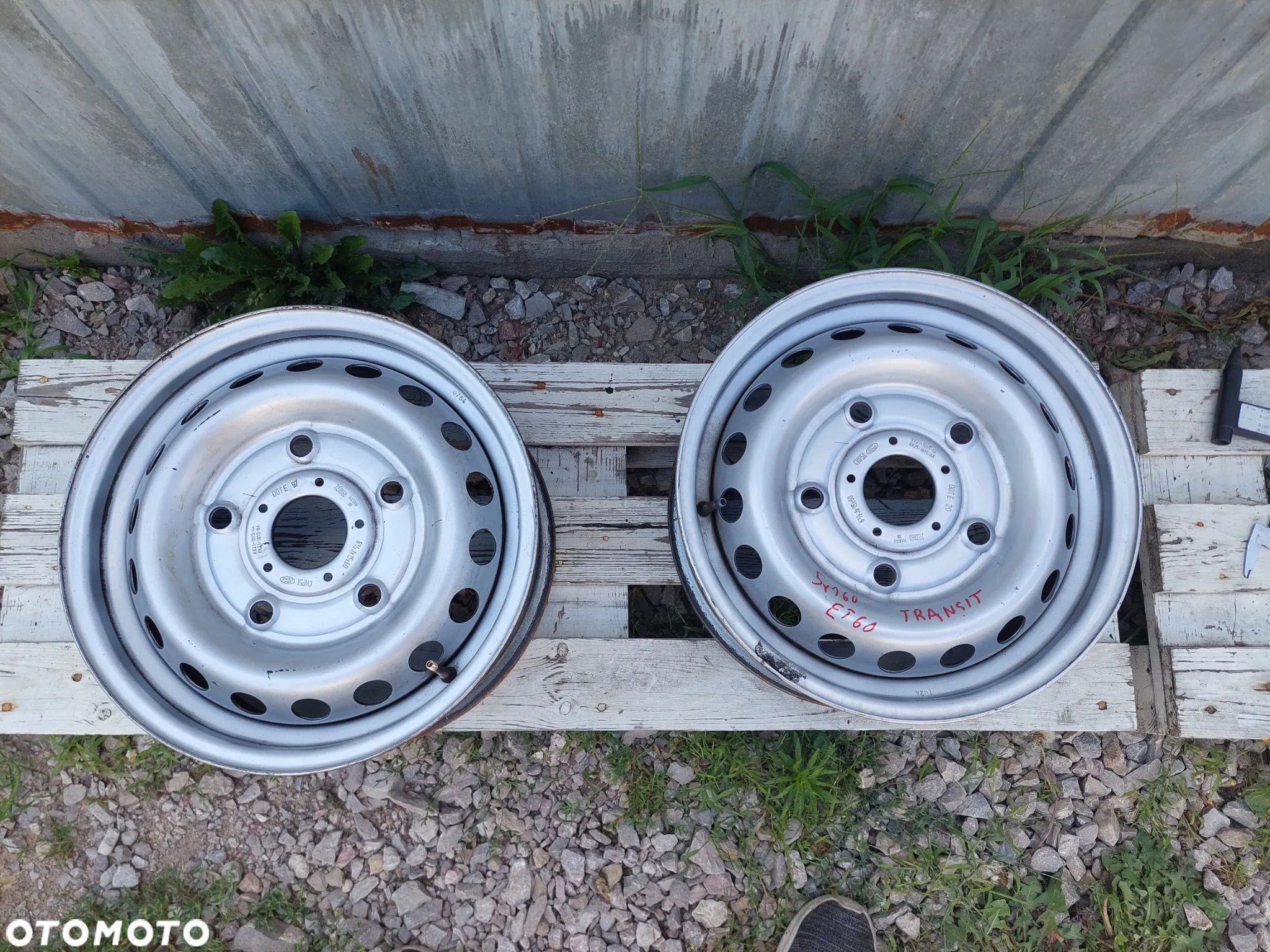 FELGA STALOWA FORD TRANSIT R16 5X160 ET60 kk211015aa - 1