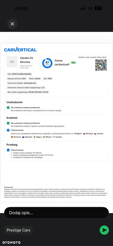 Citroën C5 Aircross 1.5 BlueHDi Shine EAT8 - 10