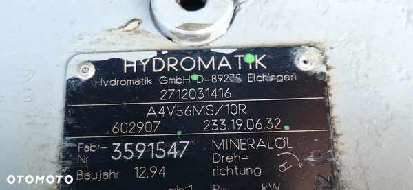 Pompa ZM19  A4V56MS
