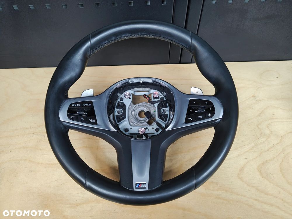 BMW X5 G05 MPOWER kierownica skóra multifunkcja 7857776-03 - 1
