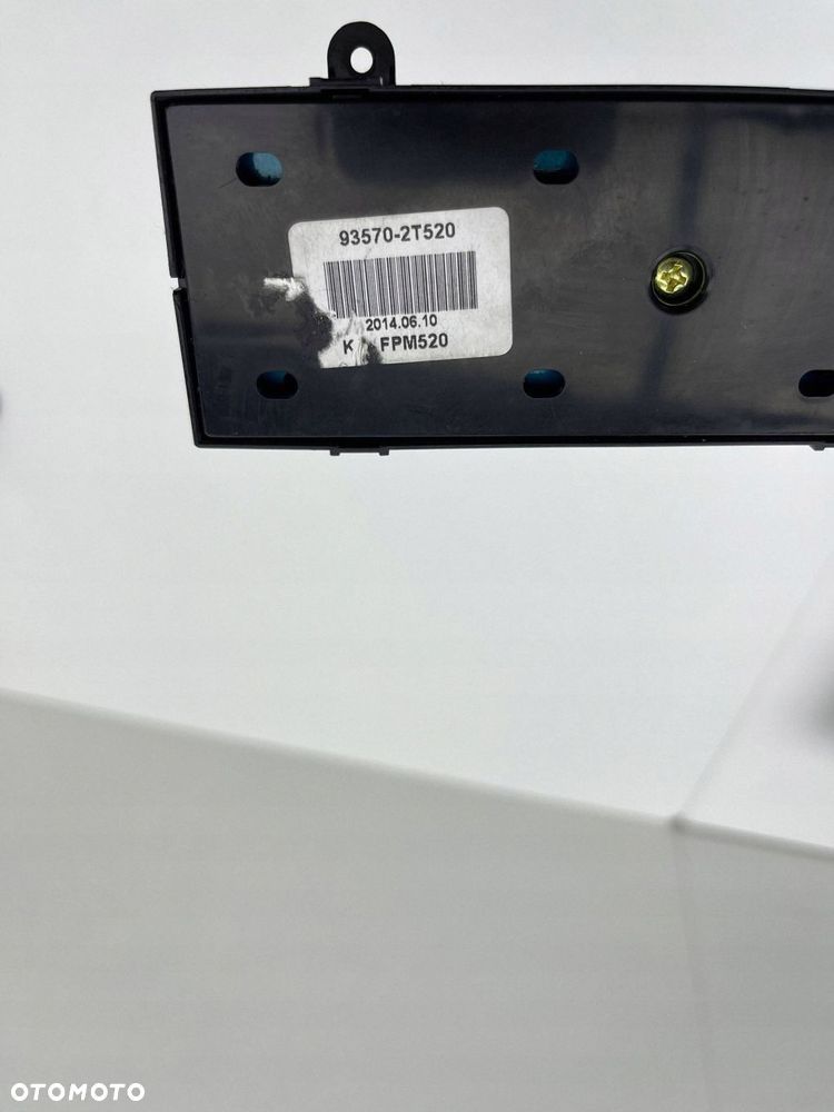 KIA OPTIMA III PANEL PRZEŁĄCZNIK SZYB KIEROWCY EUROPA 93570-2T520 - 5