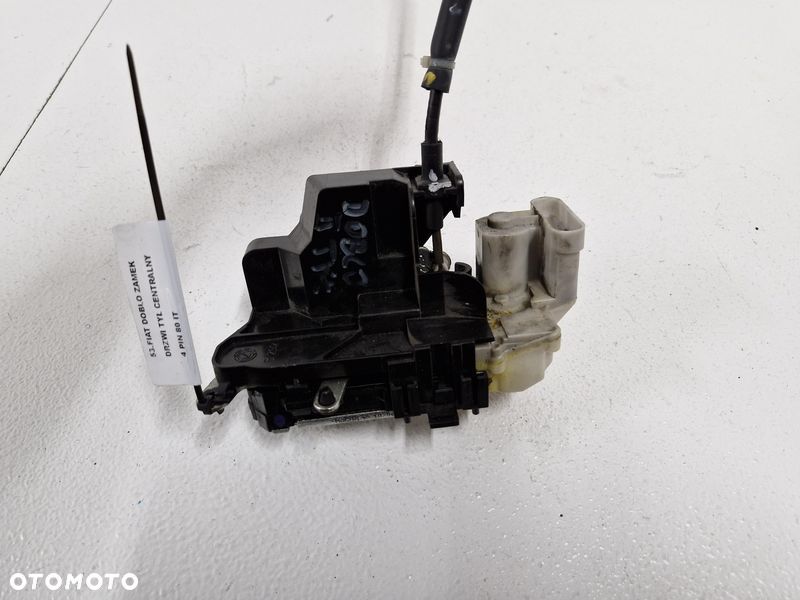 FIAT DOBLO 1 I ZAMEK DRZWI BOCZNYCH PRZESUWNYCH PRAWY TYŁ BOK 4 PIN - 2