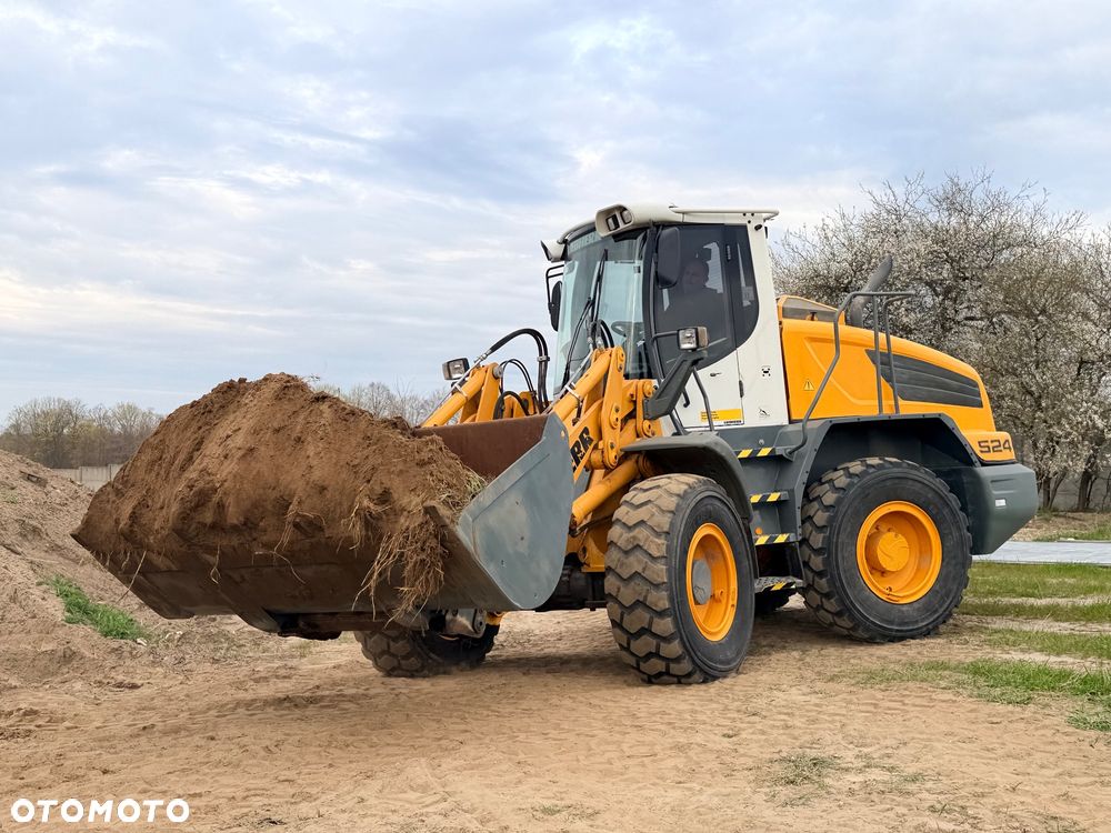 Liebherr Ładowarka Liebherr L524 KLIMA łyżka2,5m3+widły bezAdblue i Dpf szybkozłącze hydr. Cat Caterpillar 924K  924H  930K Volvo L60H / L70H Komatsu WA200-8 WA270-8JCB 426 427 - 24