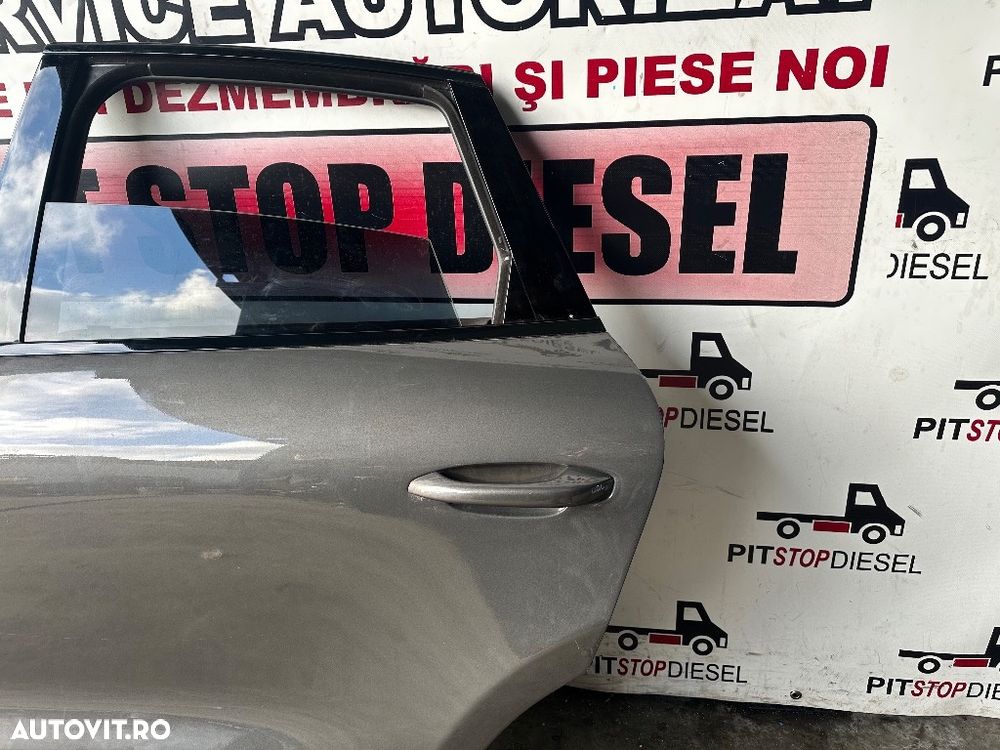 Usa portiera stanga spate Porsche Macan-S 95B gri 2014 2015 2016 2017 2018 2019 - 3