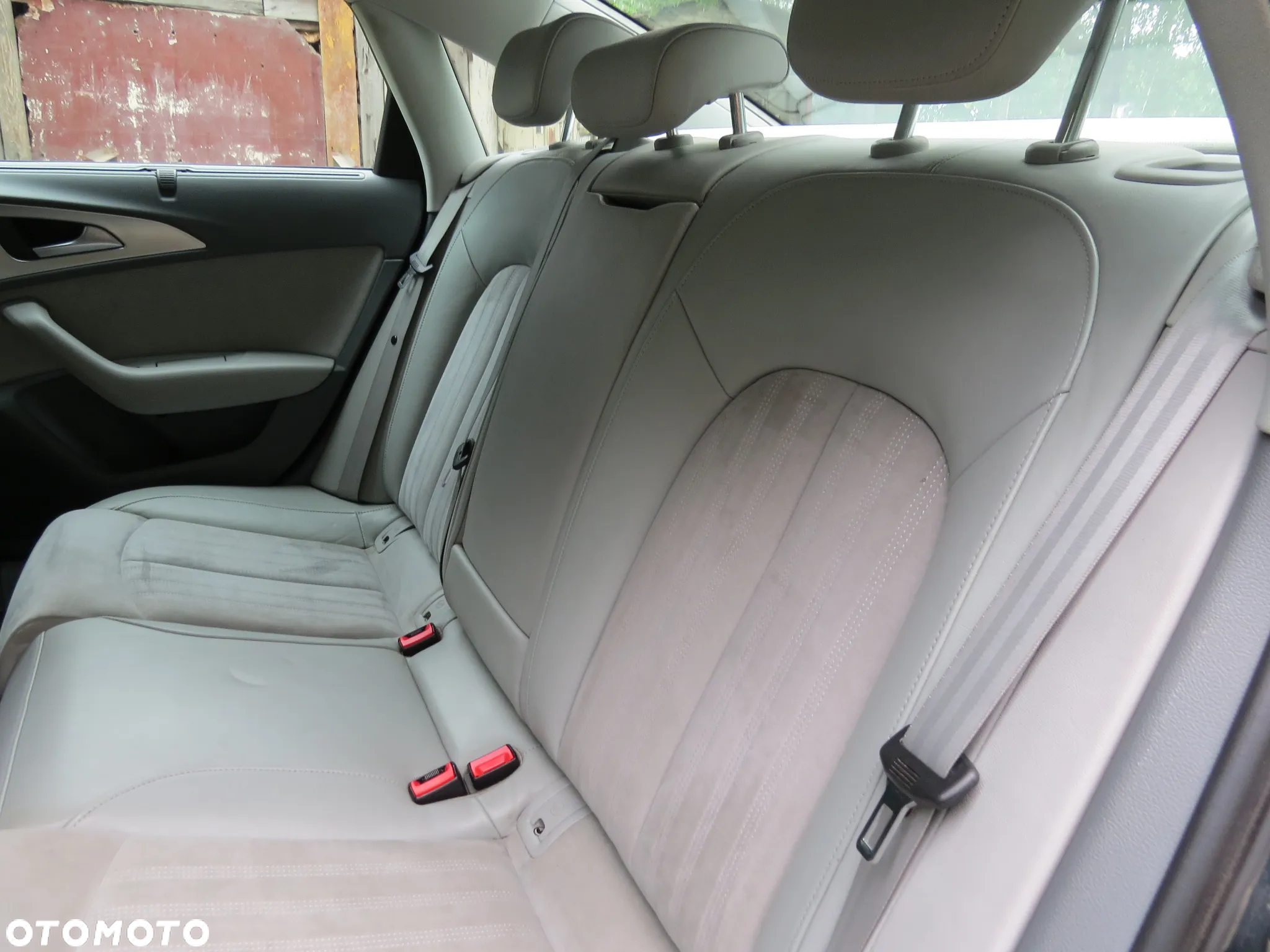 FOTELE SIEDZENIA ALCANTARA GRZANE KOMPLET EUROPA SEDAN AUDI A6 C7 - 20