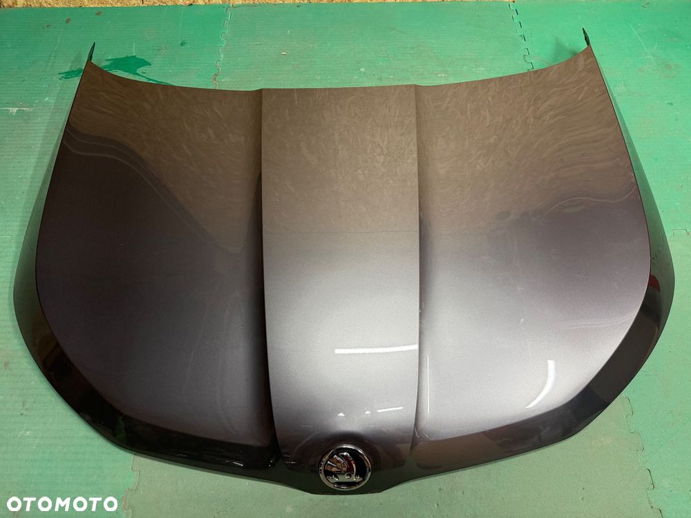 MASKA PRZÓD POKRYWA SILNIKA SKODA KAMIQ 658 SZARA STALOWA - 7
