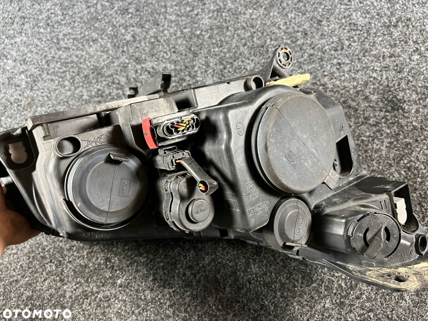 citroen c5 I lift II lampa lewa przód przednia xenon 9661316680 - 10