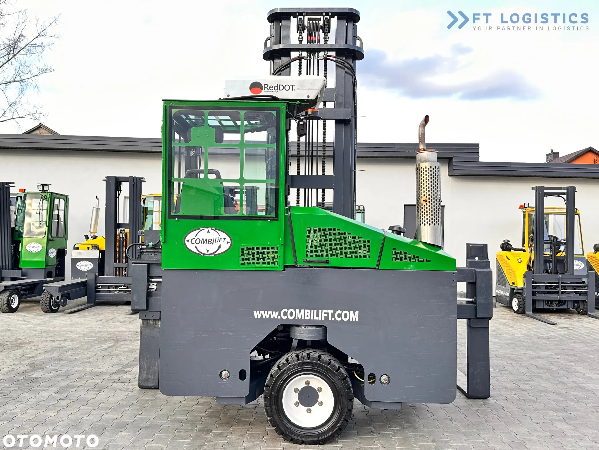 Combilift C5000XL / LPG / KLIMATYZACJA / SZEROKI POZYCJONER / DUPLEX / REGULOWANE WIDŁY / NOWE OPONY / STAN IDEALNY! - 39