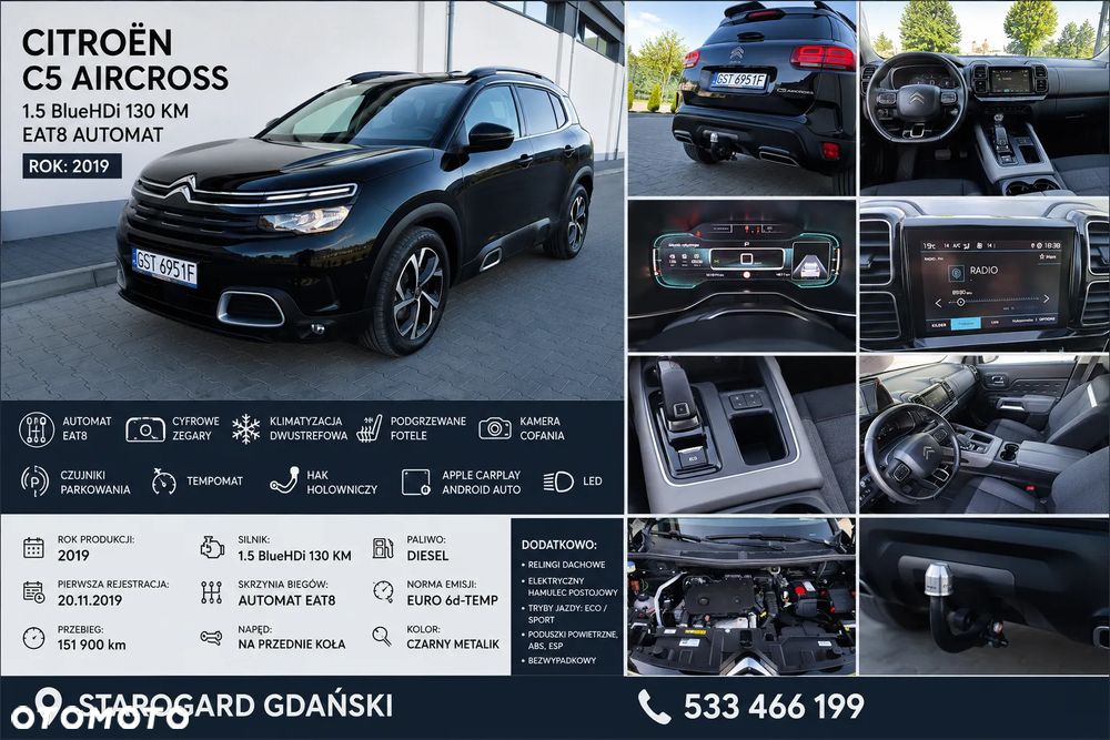 Citroën C5 Aircross 1.5 BlueHDi Feel Pack EAT8 - 39