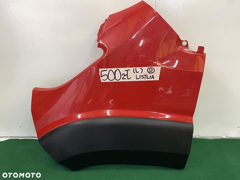 DUCATO BOXER JUMPER MAX 17- BŁOTNIK PRZEDNI PRZÓD LEWY LISTWA czerwony - 1