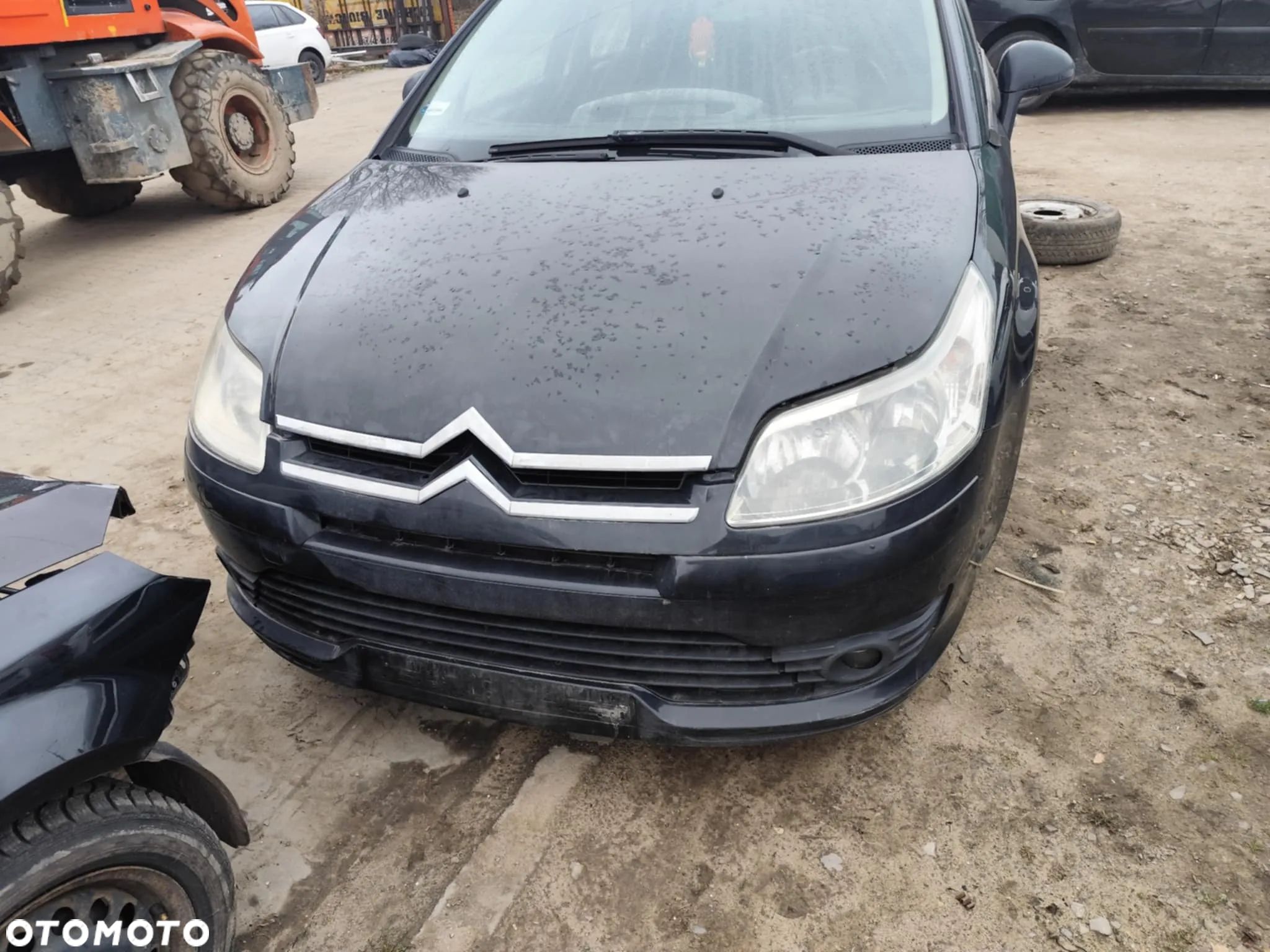 citroen c4 silnik 1.6 hdi 9hy skrzynia sanki belka przód tył wahacz zacisk zwrotnica maglownica głowica - 1