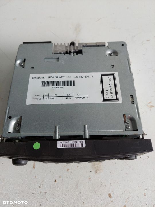 Peugeot Citroen radio CD MP3 - 2