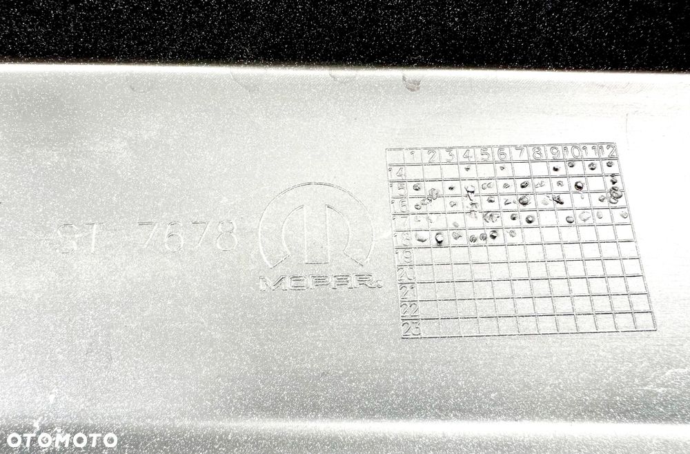 FIAT 500X 2014 - 2018 DOKŁADKA SPOILER zderzak tył 500 X NOWY ORYGINAŁ OE - 8