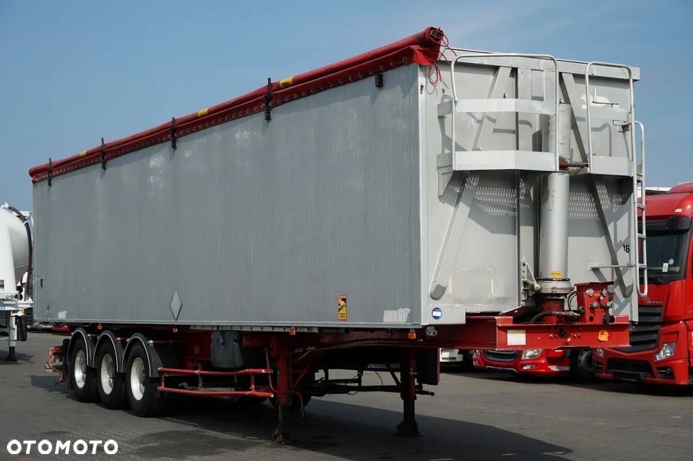 Benalu WYWROTKA 71 m3 / ALUMINIOWA  /  OŚ PODNOSZONA/ ALUFELGI / SPROWADZONA - 1