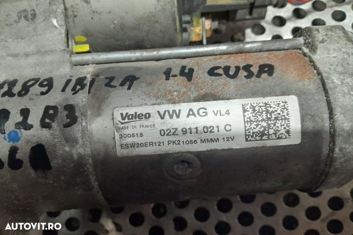 Electromotor 02Z911021C 02Z911021C Seat Ibiza 4 [2th facelift] 6J [20 - 4