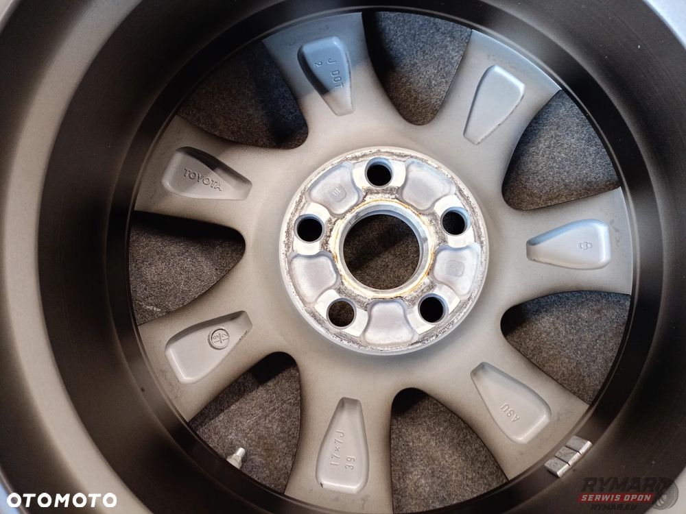 ŚLĄSK ALUFELGI 7X17" 5x114,3 ET39 ORYGINAŁ TOYOTA KOMPLET OE - 6