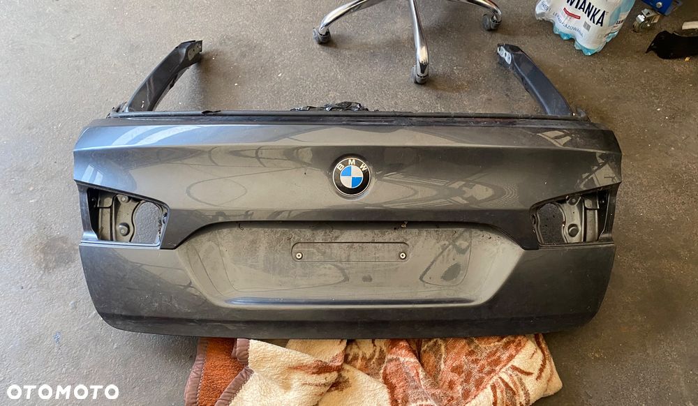 BMW 5 V  F11 F 11 kompletna KLAPA TYLNA z szybą tył pokrywa BAGAŻNIKA TYLNIA + zderzak tylny tylni tył B39 szyba tylna tylnia klapy w klapę tylną tył - 11