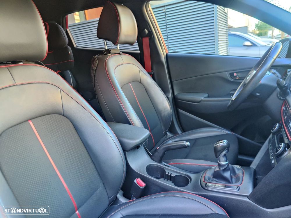 Hyundai Kauai 1.0 T-GDi Premium Pele/Tec Ver.+Nav+Vision - 11