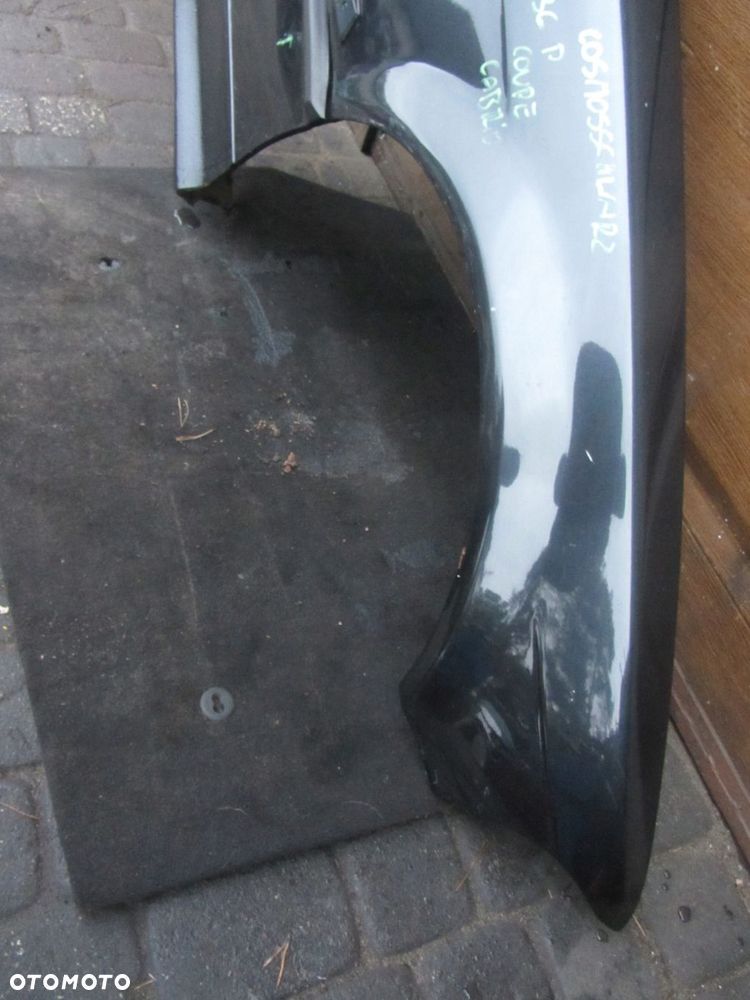 błotnik prawy bmw e36 coupe cabrio oryginał przed lift cosmosschwarz - 2