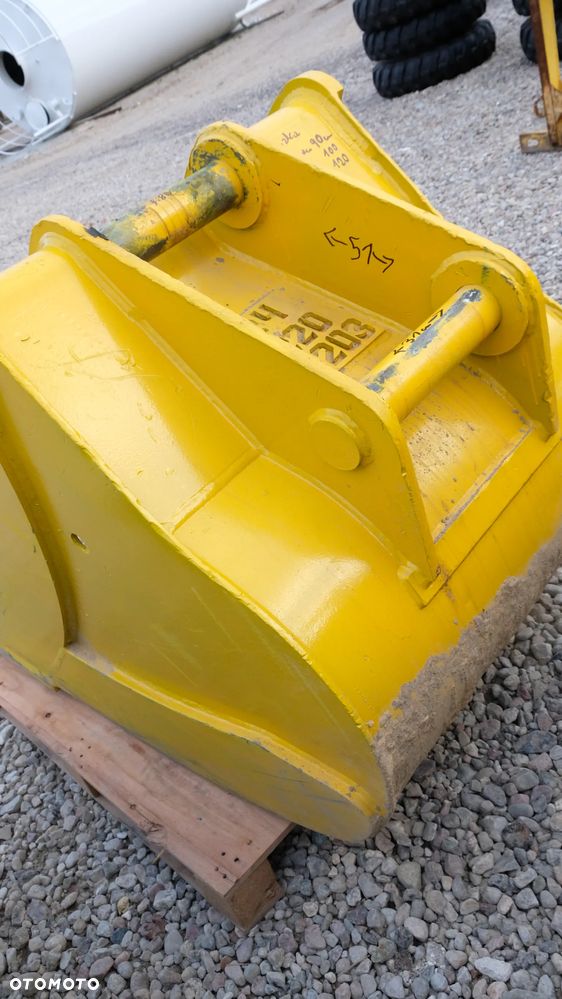 łyżka do koparki wąska 80cm sworznie fi 80mm volvo Cat Jcb inne miller - 9
