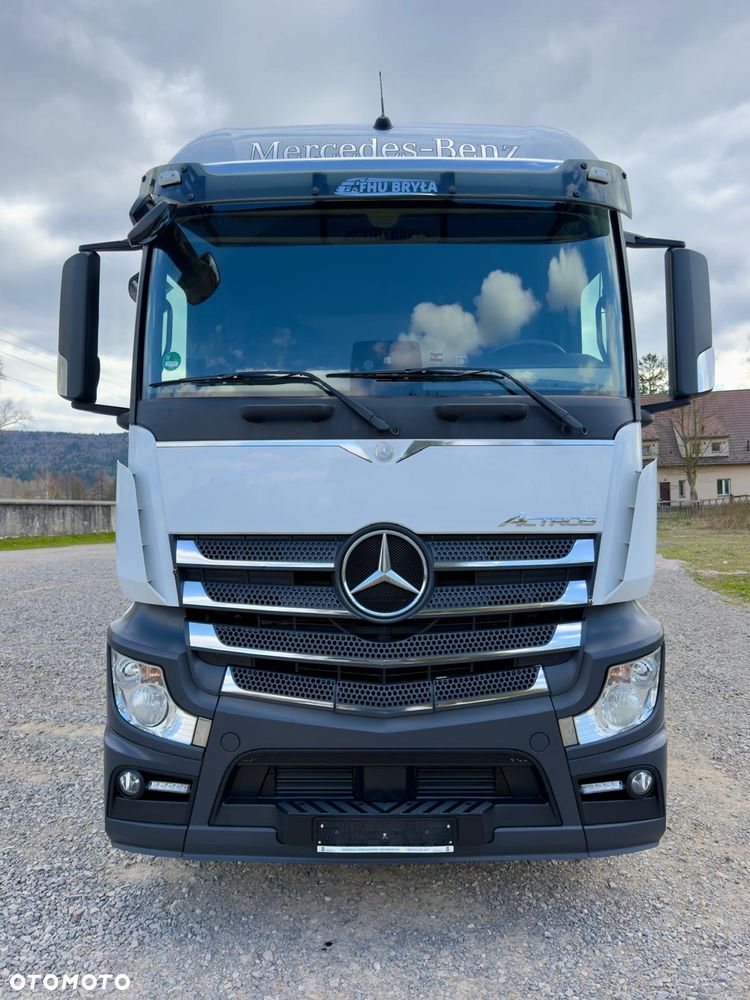 Mercedes-Benz ACTROS 2540 / 2545 / FIRANKA / ZSUWANY DACH / WINDA / / 3 OSIE / 14.5T ŁADOWNOŚĆ/ BURTO - FIRANKA / 18 EUROPALET / AUTOMAT / Z NIEMIEC / 2018 / E6 / - 3