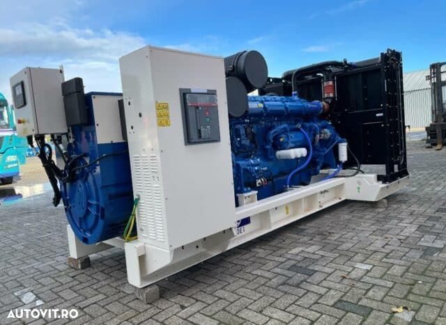 Generator curent industrial leroy somer 1250 kva cu motor perkins - 1