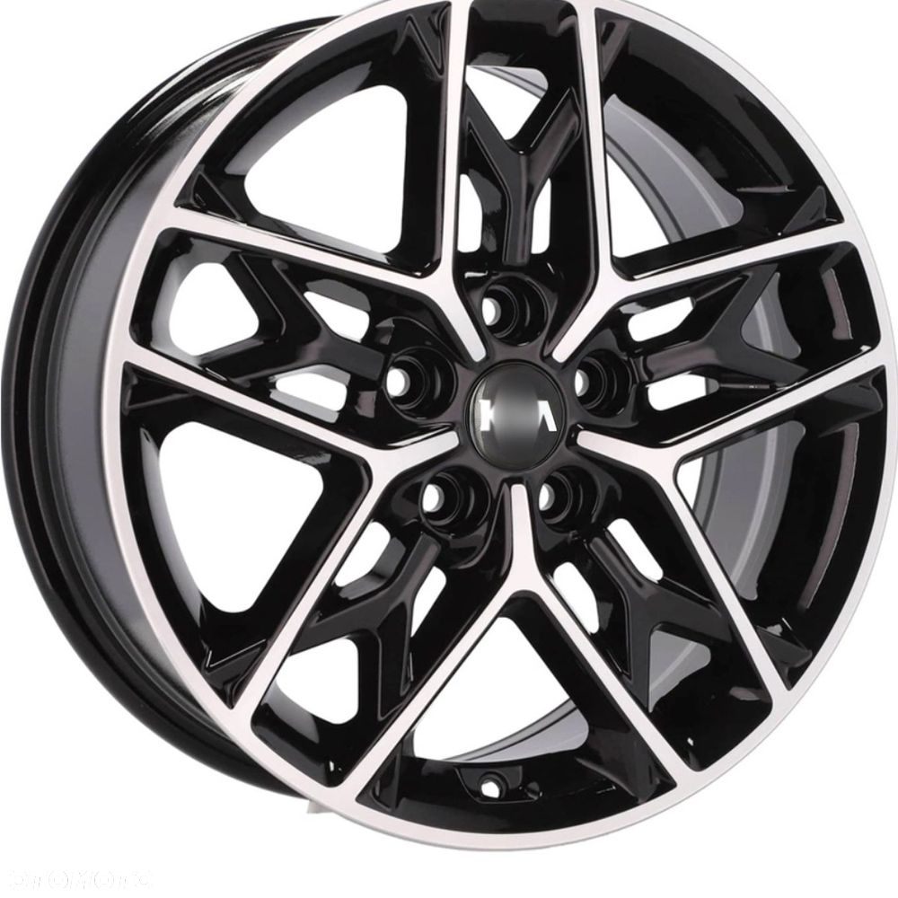 4x Felgi 17 m.in. do KIA Ceed Sportage Venga HYUNDAI Elantra ix35 Santa fe Tucson - B5567 - 2
