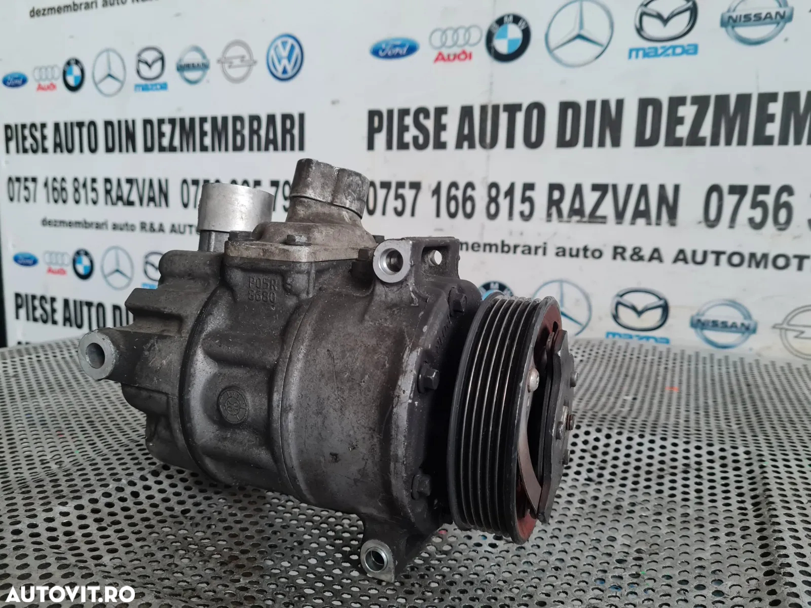 Compresor Clima Aer Conditionat Vw Seat Skoda 1.9 Tdi 2.0 Tdi Euro 4 Passat B6 Touran Caddy Golf 5 - 2