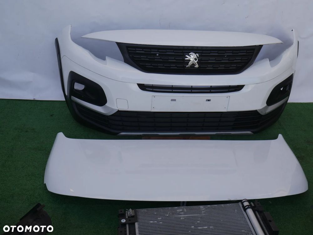 PEUGEOT RIFTER PRZÓD MASKA BŁOTNIKI LAMPY PAS PRZEDNI CHŁODNICE BELKI ZDERZAK - 8