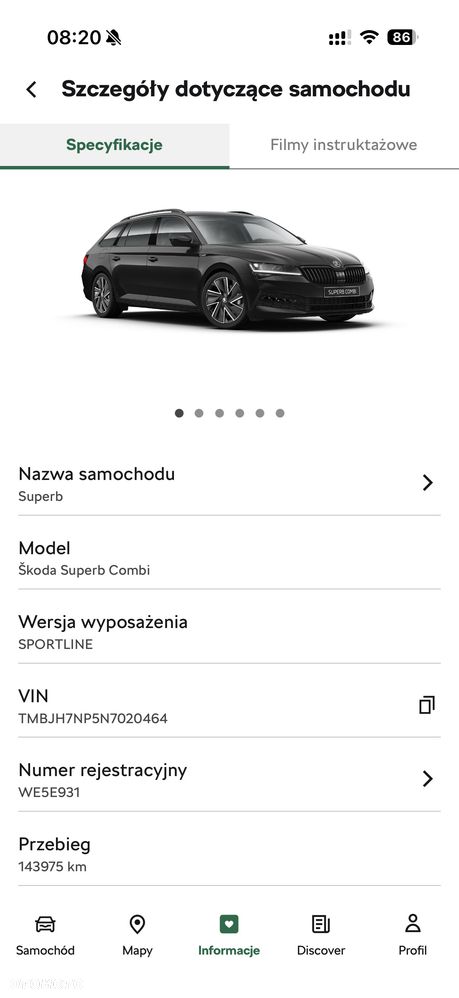 Skoda Superb 2.0 TDI SCR Sportline DSG - 35