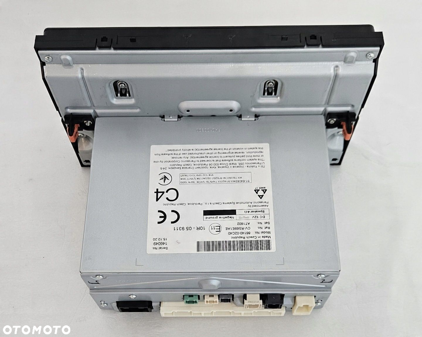 PANEL STEROWNIK NAWIGACJI RADIO WYŚWIETLACZ TOYOTA COROLLA E21 XII 2018- - 7