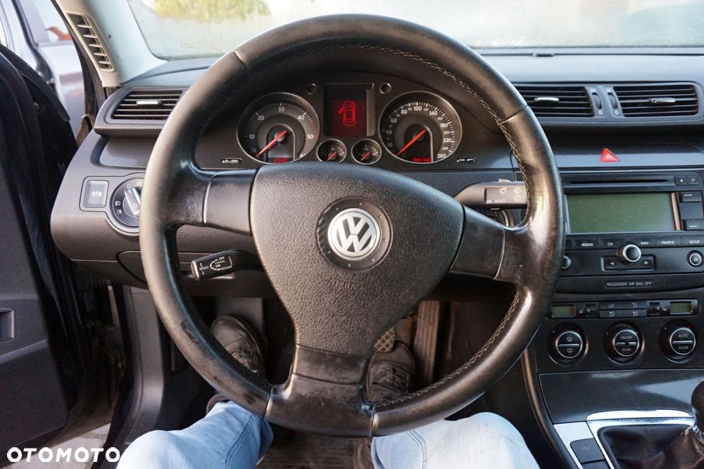 KIEROWNICA SKÓRZANA SKÓRA PASSAT B6 3C0419091AGE74 VOLKSWAGEN 2005-2010 - 1