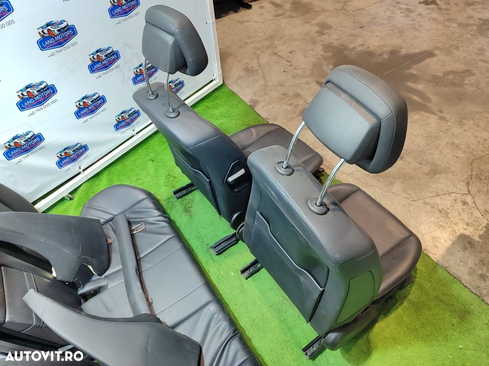 INTERIOR PIELE / SCAUNE SEMIELECTRICE + BANCHETE MERCEDES BENZ W205 C180 1.6 BENZINA 2014 COD OEM A2049107946 / BREAK 2014-2021 - 4