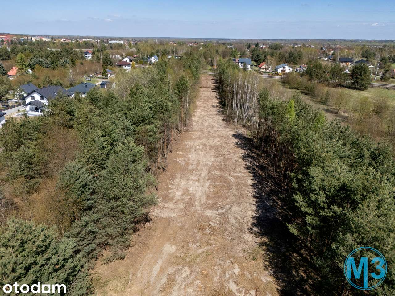 Buduj się w ciszy! 3 płaskie parcele z mediami i WZ blisko Zalewu - Pełny obrazek: 3/7