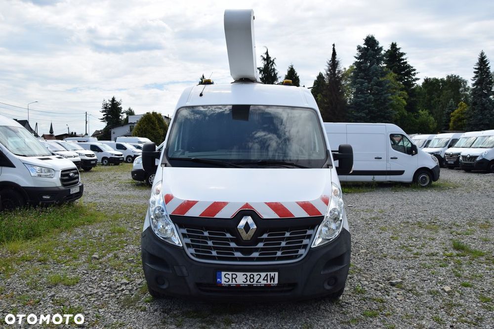 Renault MASTER ​*L2H2​*2.3DCI​​*FT121​*AKTUALNY UDT​*ZAREJESTROWANY​*PODNOŚNIK KOSZOWY​*ZWYŻKA​*8 - 3