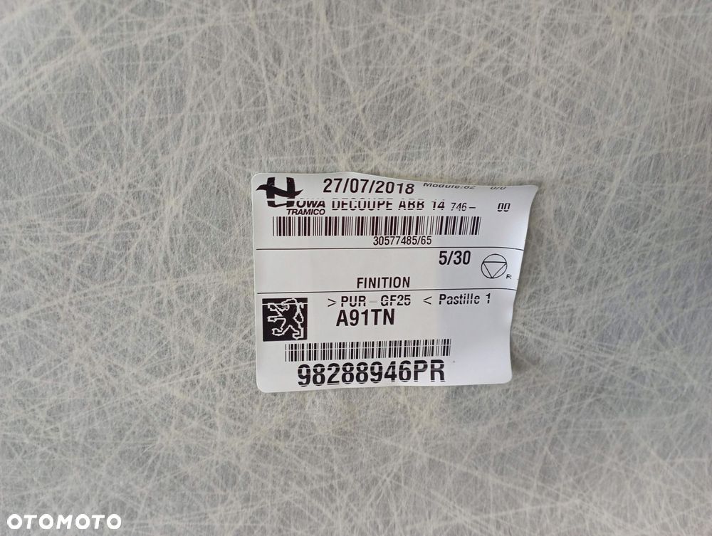 PEUGEOT 208 PODSUFITKA 98288946PR - 3