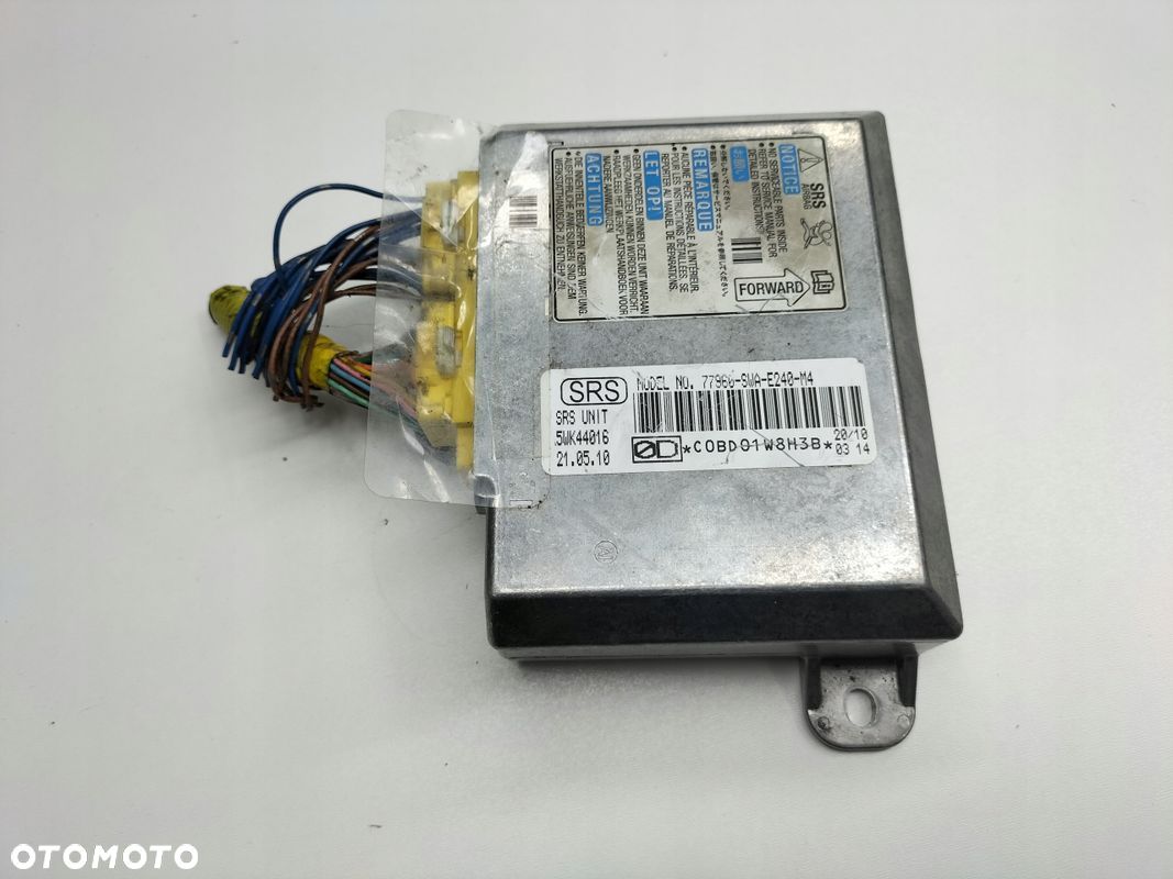 HONDA CRV III SENSOR PODUSZEK 77960-SWA-E240-M4 - 1