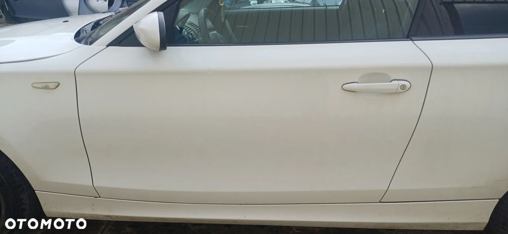 DRZWI LEWE PRAWE BMW 1 E81 E82 E88 300 Alpinweiss III PRZEDNIE PRZÓD - 13