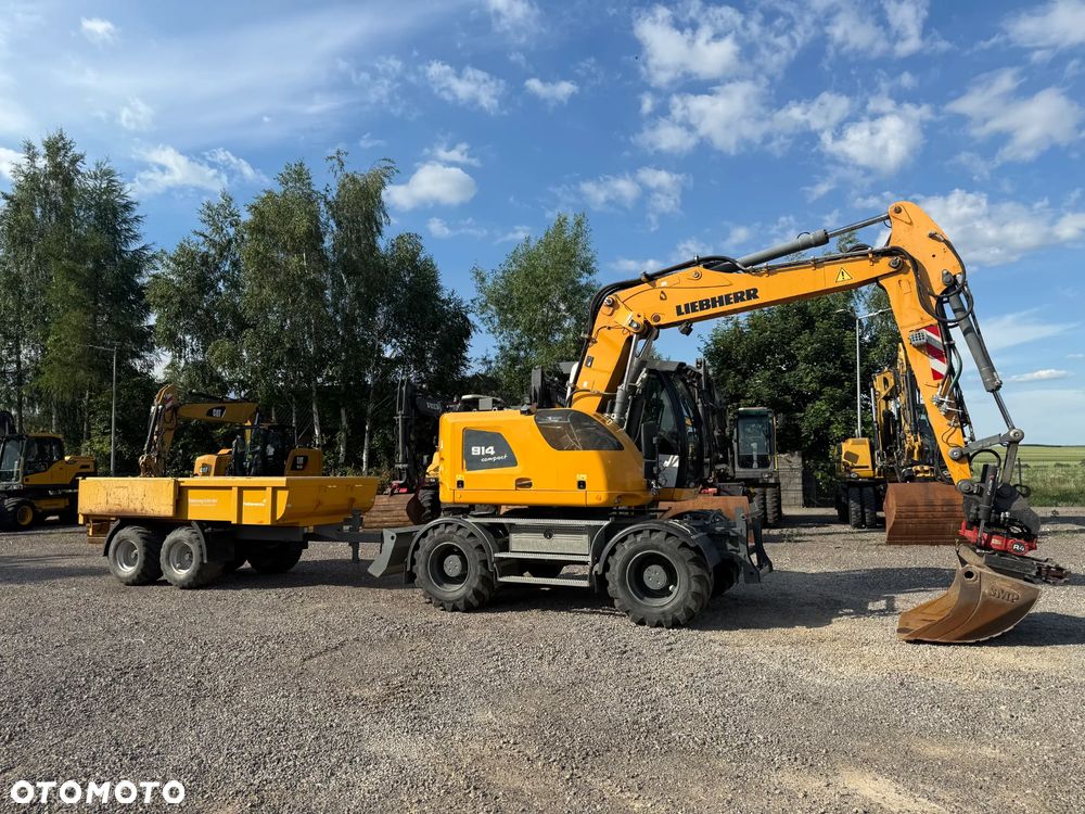 Liebherr 914 Compact  Rototilt + Szczypce Przyczepa - 11