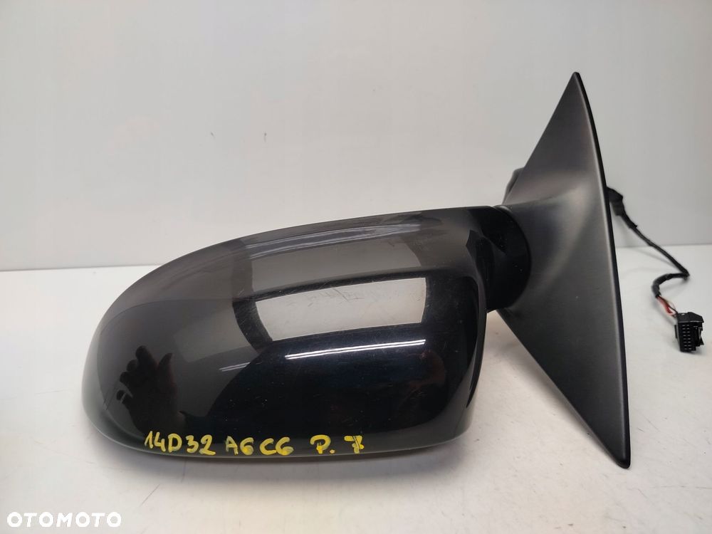 audi a6 c6 lift 7 pin 08r- lusterko lewe zewnętrzne lz9y - 6
